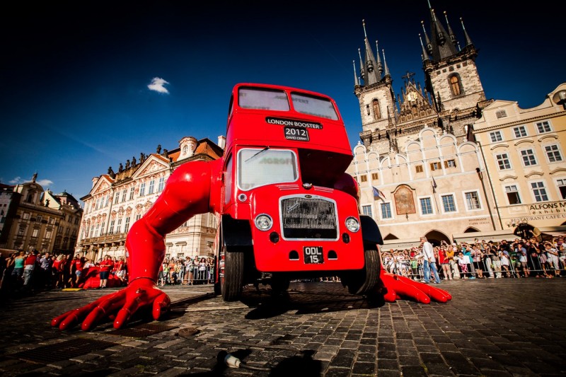 Firemní akce, Staroměstské náměstí, Praha