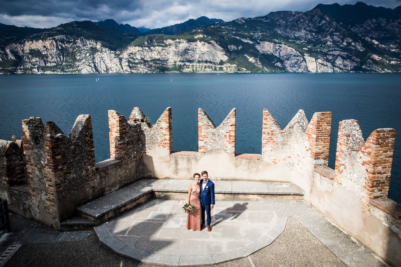 Lenka a Vojta, Lago di Garda, Itálie - Connorweddings