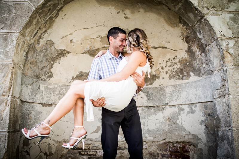 Prewedding photo in Prague.