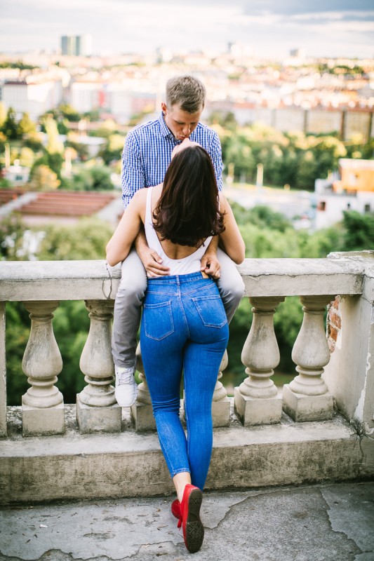 Kristyna a Viktor, preweddings photos in Prague - Connorweddings.