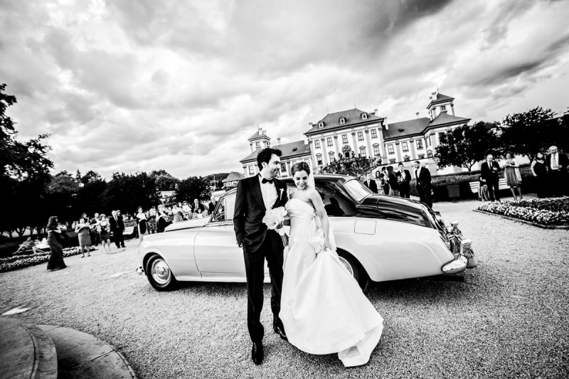 Nicole a Joseph, Trojský zámek v Praze - Connorweddings, wedding in Prague